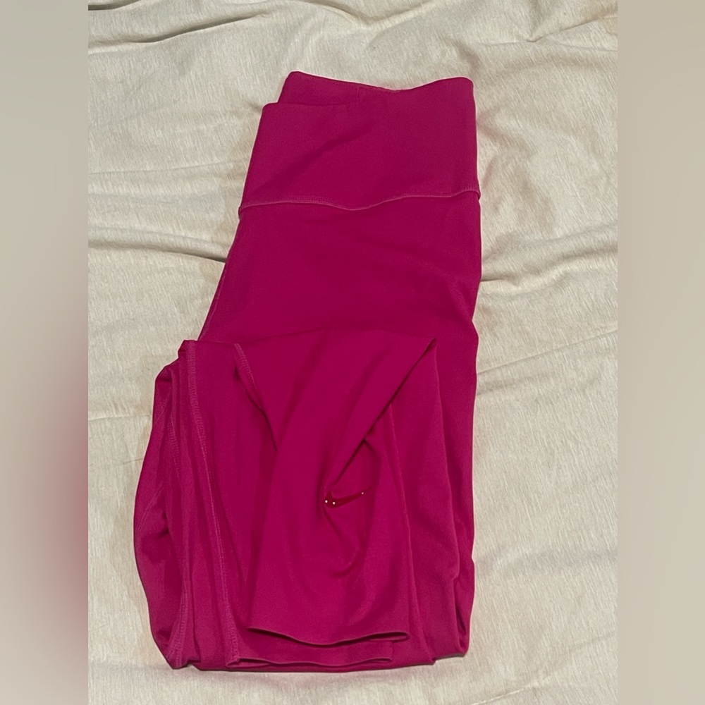 Pink Nike leggings